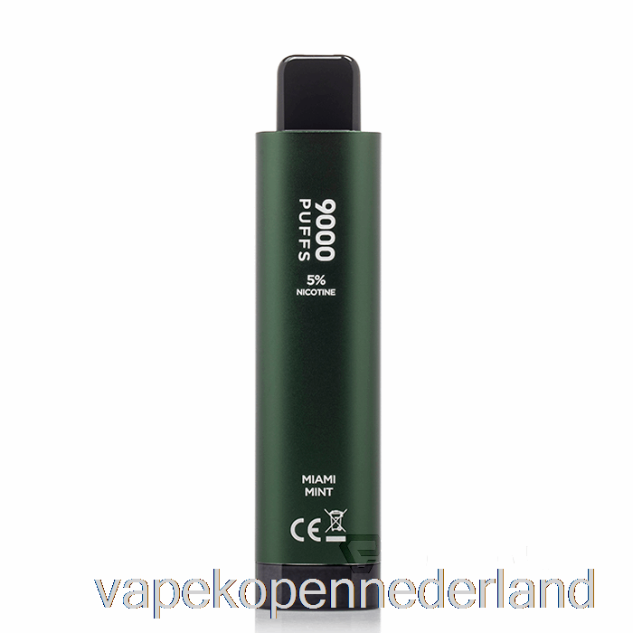Vape Nederland Hqd Cuvie Plus 2.0 9000 Wegwerp Miami Mint